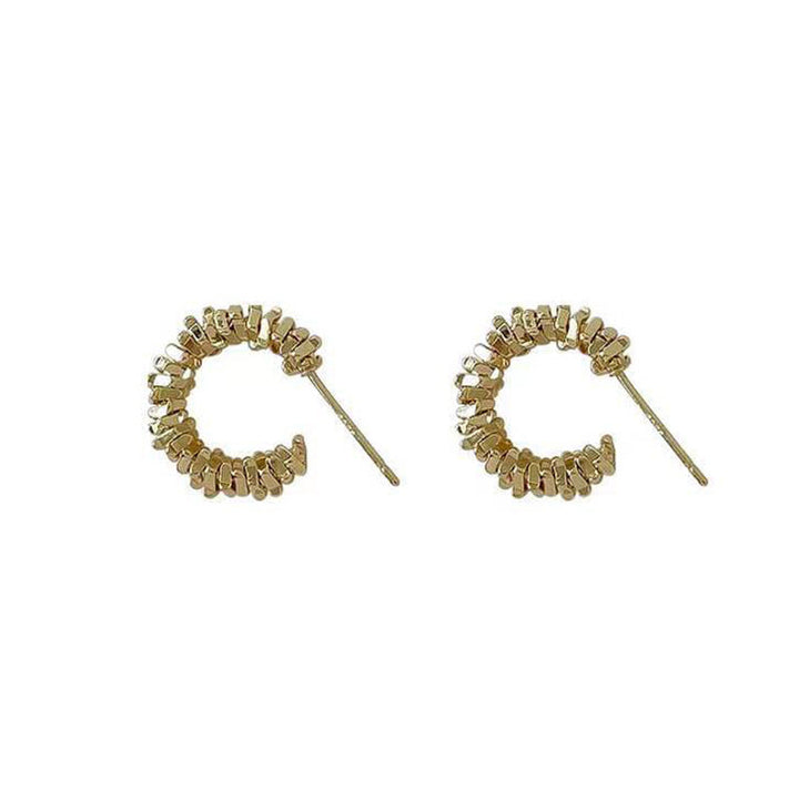 Sparkling hoops with sparkling details Kalsten