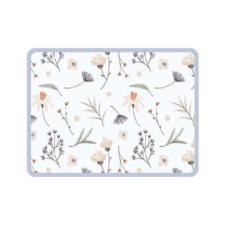 Floral Patterned Kitchen Drying Mat Kalsten