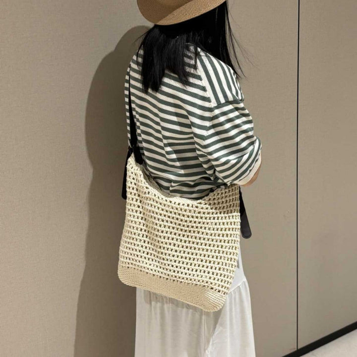 Trendy Macrame Basket Bag Kalsten