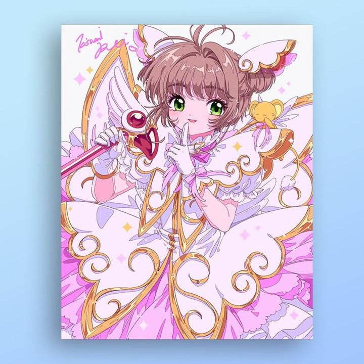 Anime-Inspired Illustration Art Print Kalsten