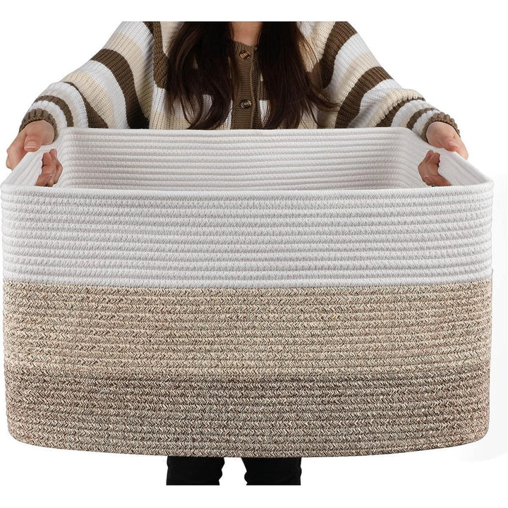 Women Open Storage Basket made of woven material Kalsten