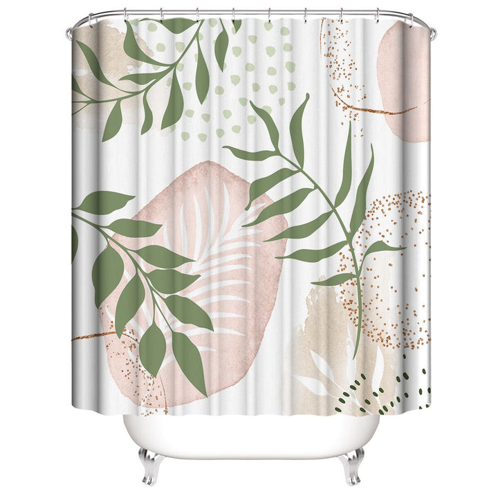 Floral Pattern Shower Curtain Kalsten