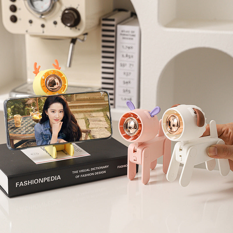 Women's portable USB fan with creative animal ears Kalsten