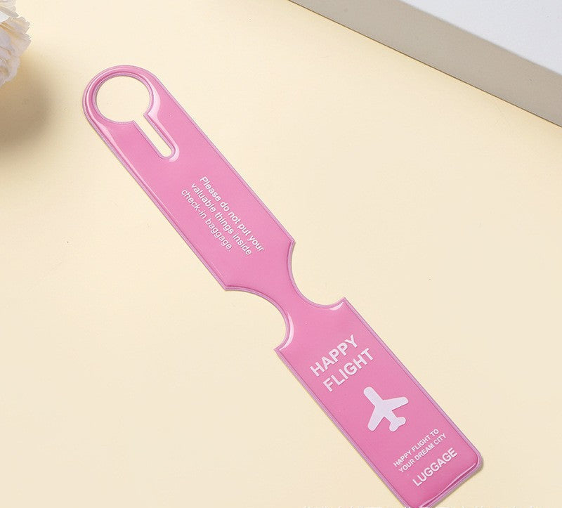 reflective PVC luggage handle wrap tag with secure snap closure Kalsten