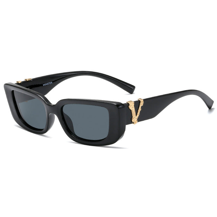 Women's fashionable sunglasses with luxurious tortoise design and gold accents Kalsten