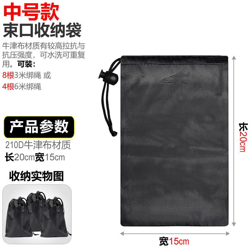 High-load abseiling rope with carabiner hook Kalsten