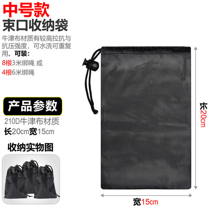 High-load abseiling rope with carabiner hook Kalsten
