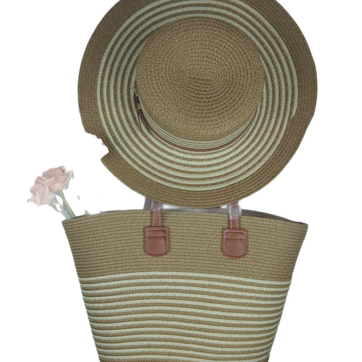 Beach bag and sun hat set Kalsten