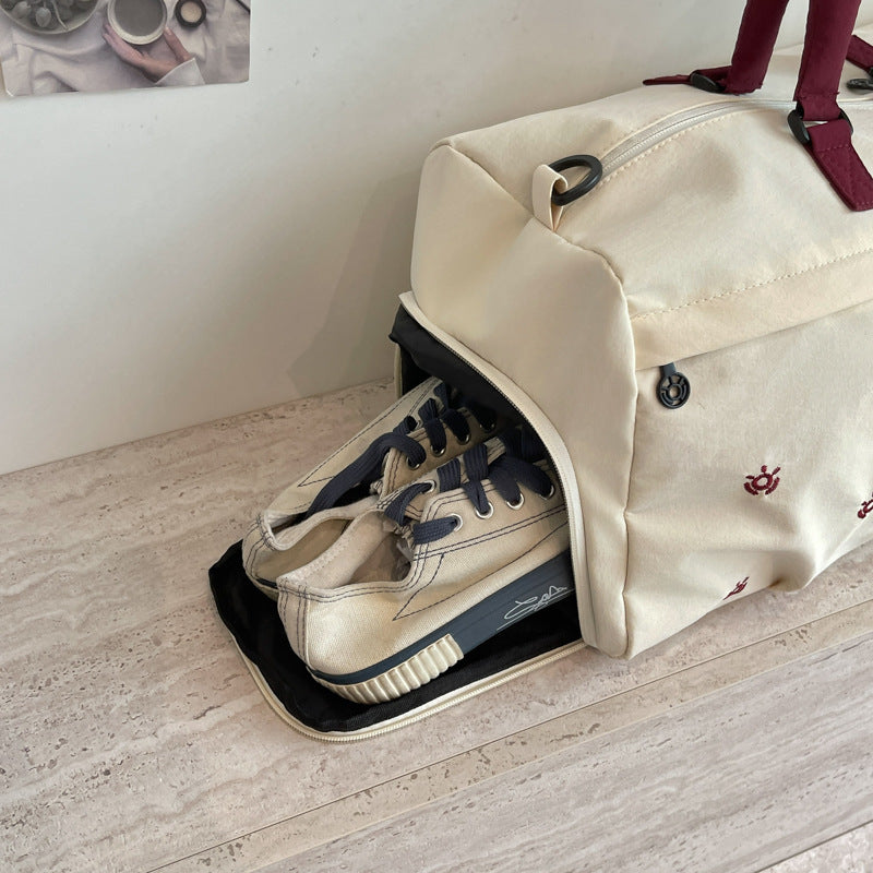 Sporty Multifunctional Duffel Bag With Adjustable Shoulder Strap And Sturdy Handles Kalsten