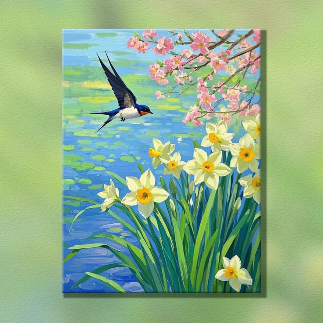 Nature-Inspired Decorative Canvas Art Kalsten