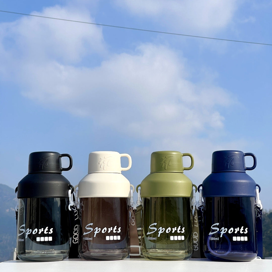 Unisex Large Volume Drinking Bottle with Practical Spout Kalsten