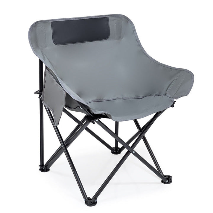 Women's folding chair with comfortable backrest and cup holder Kalsten