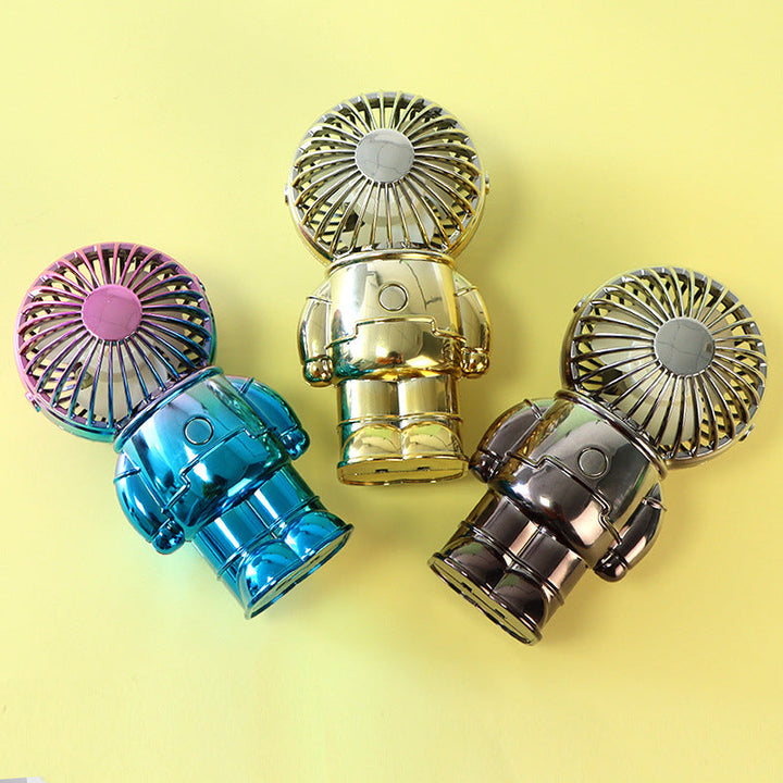 Retro-Inspired Mini Desk Fan Kalsten