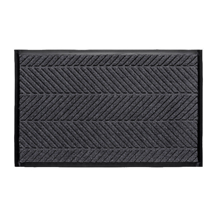 Decorative Chevron Pattern Entry Mat Kalsten