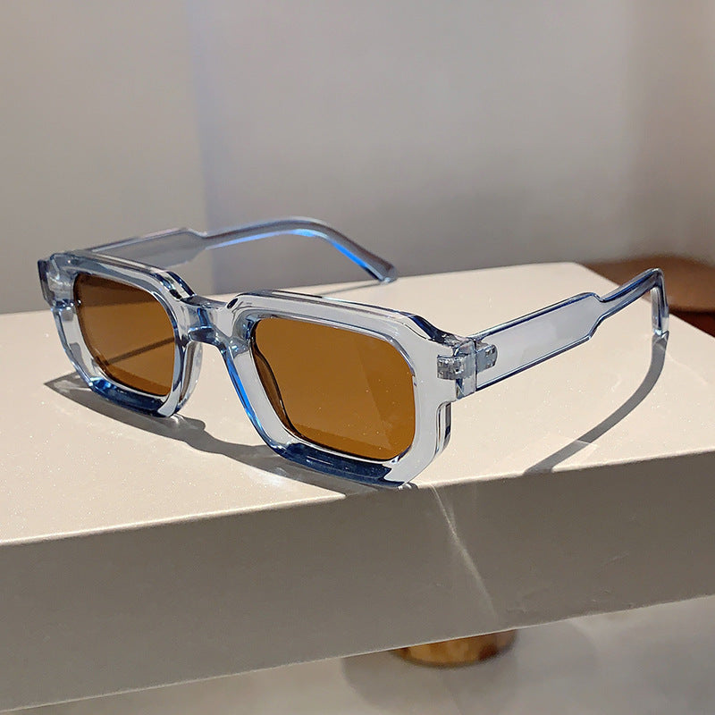 Women geometric sunglasses with fashionable high-gloss frame Kalsten
