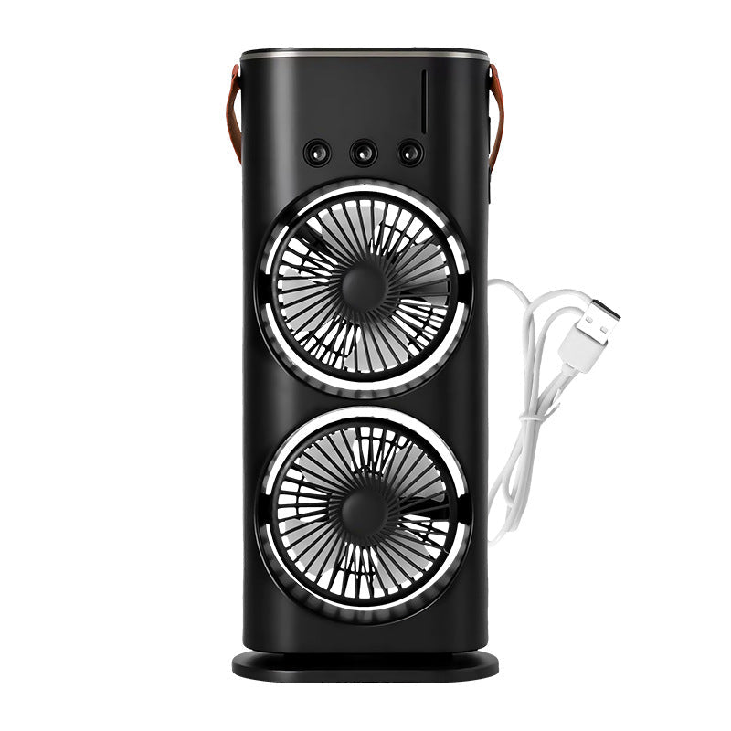 Ladies table fan with innovative dual-flow system Kalsten