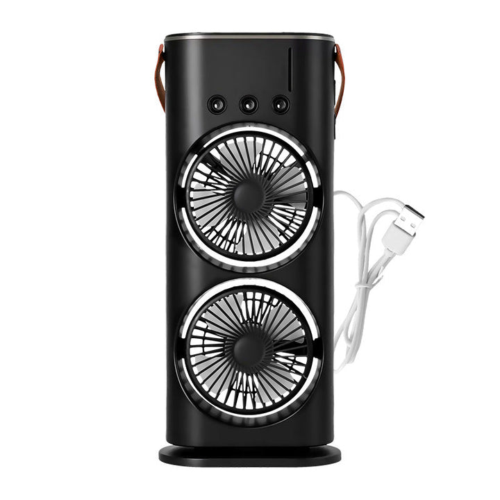 Ladies table fan with innovative dual-flow system Kalsten
