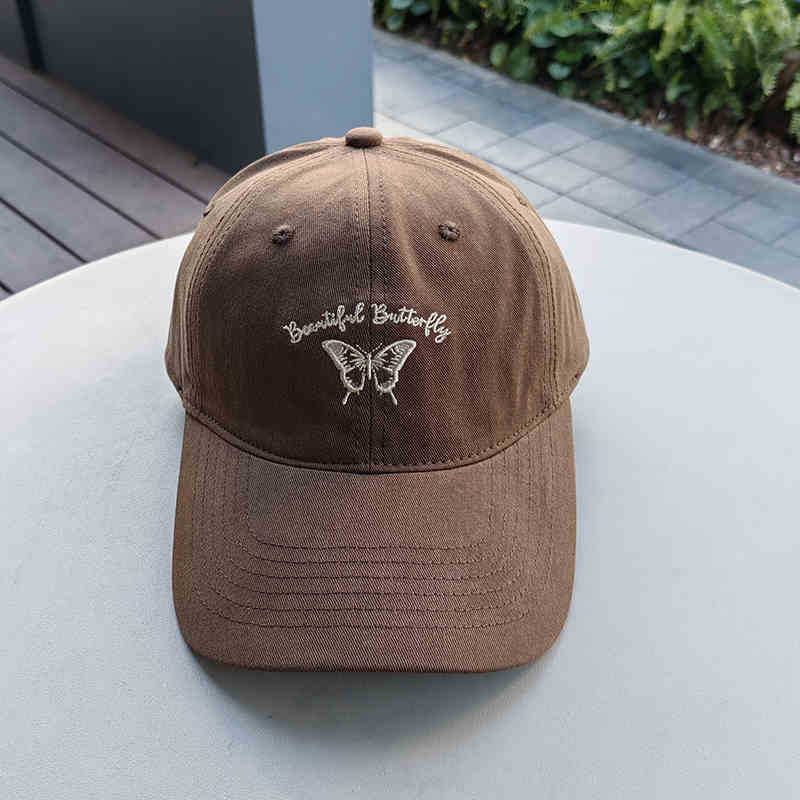 Women's Embroidered Butterfly Cap Kalsten