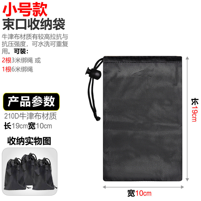 High-load abseiling rope with carabiner hook Kalsten