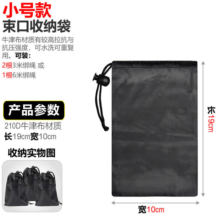 High-load abseiling rope with carabiner hook Kalsten