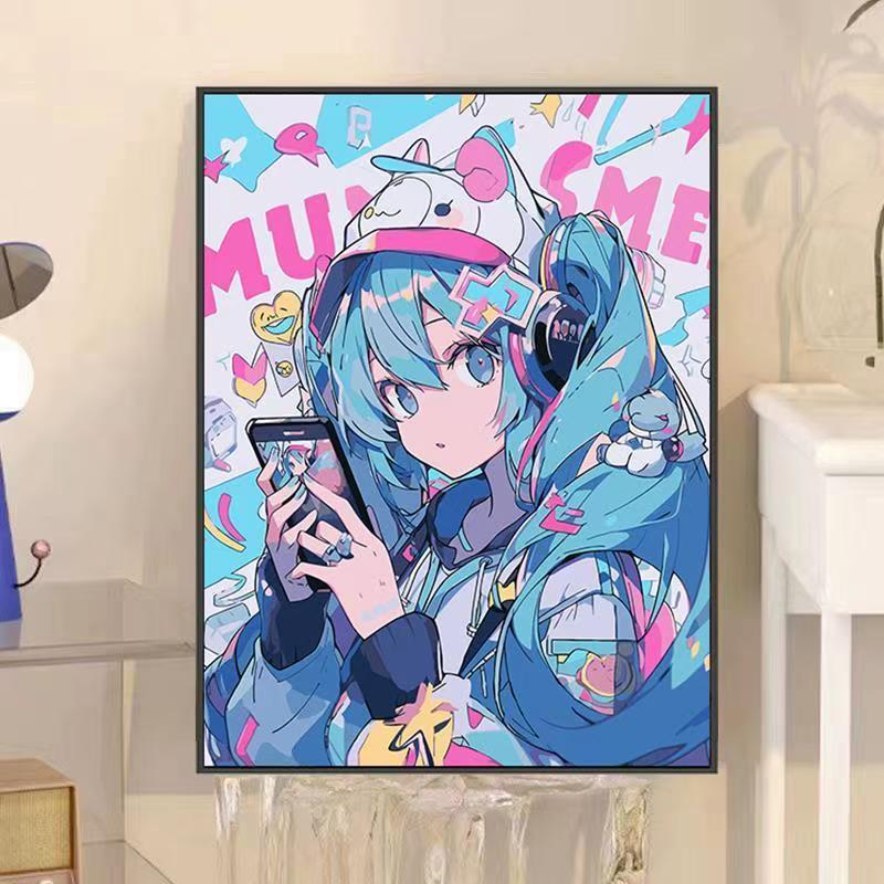 Anime-Inspired Decorative Wall Art Kalsten