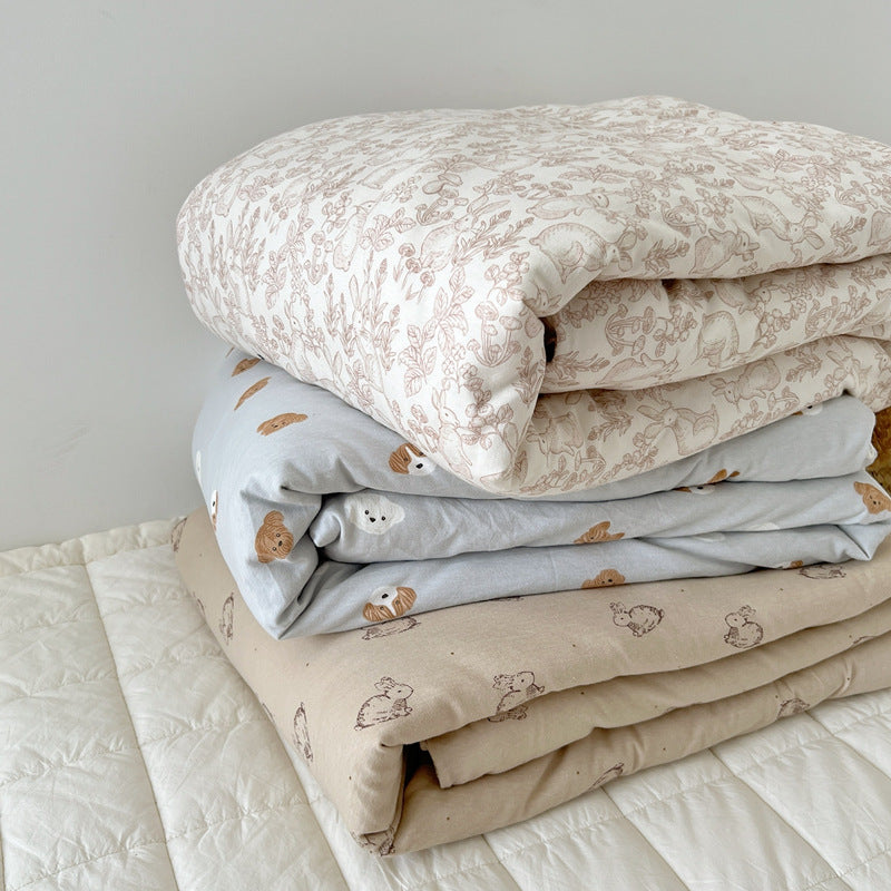 Unisex cotton pillowcase with cheerful bear design Kalsten