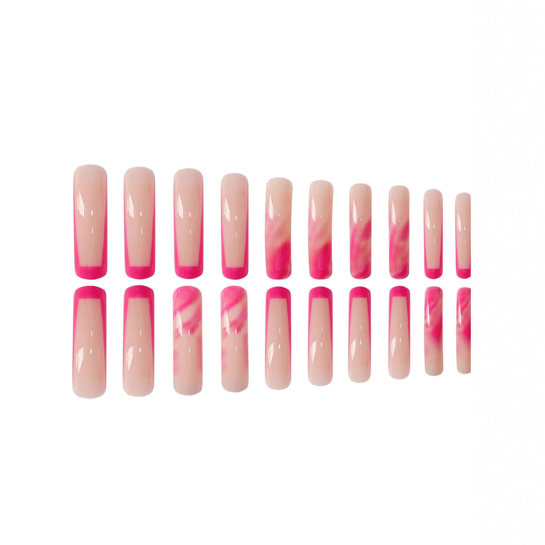 Artistic Long-Lasting Press-On Nail Set Kalsten