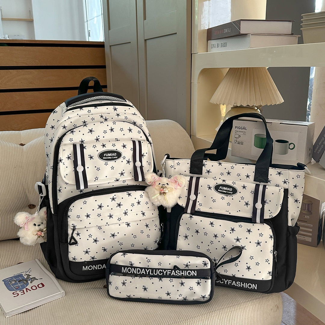 Star Patterned Multi-Functional Backpack Kalsten