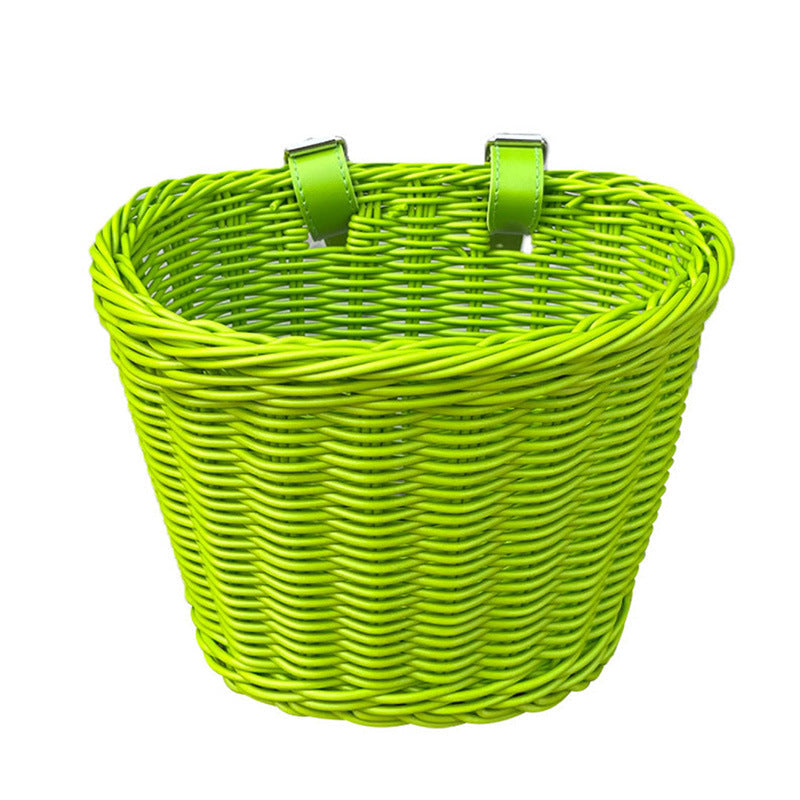 Women's bicycle basket with sturdy carrying handles Kalsten