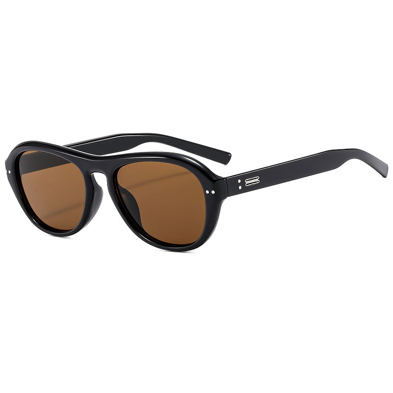 Women's fashionable glasses with fashionable elongated frame and high-quality plastic Kalsten