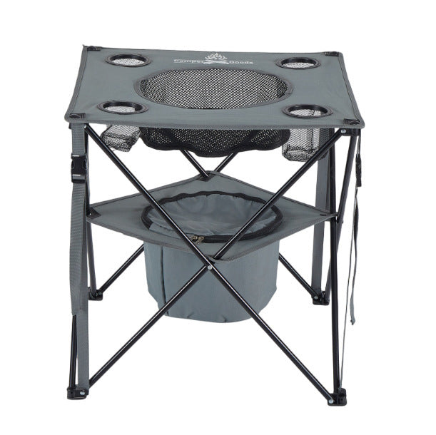Folding table with cup holders Kalsten