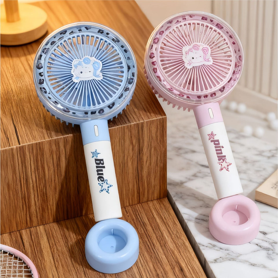 Women Portable Mini Air Cooler with USB Connection and Stepless Speed Control Kalsten