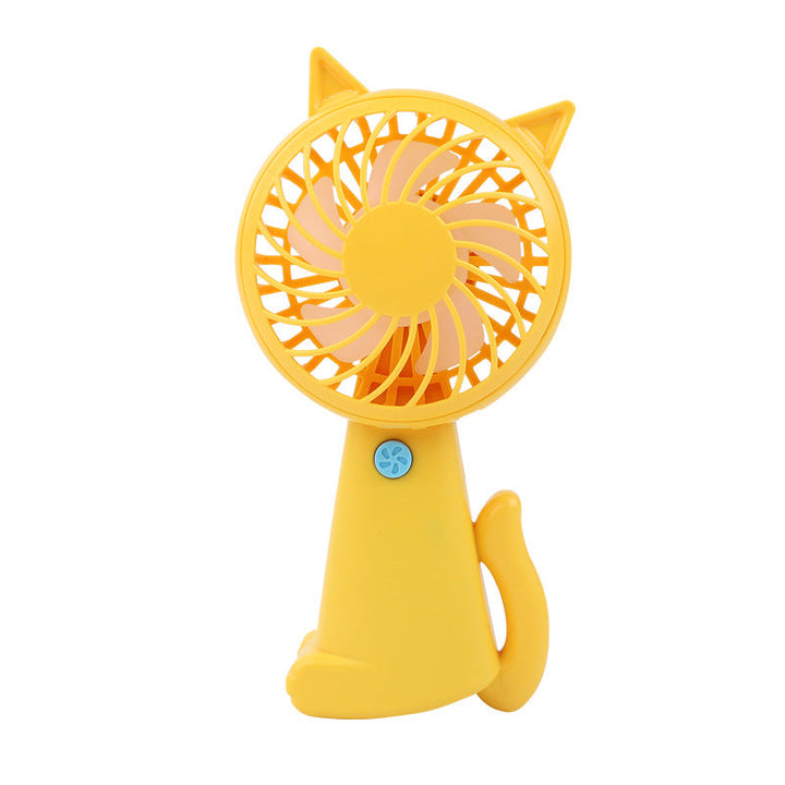 Women's Portable Hand Fan in Cat Design Kalsten