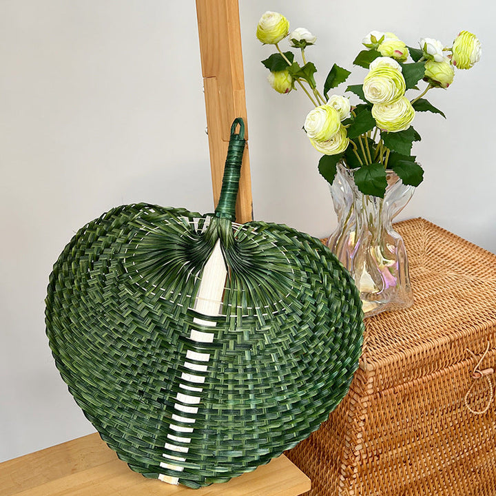 Women Hand-woven Fan made of natural material Kalsten