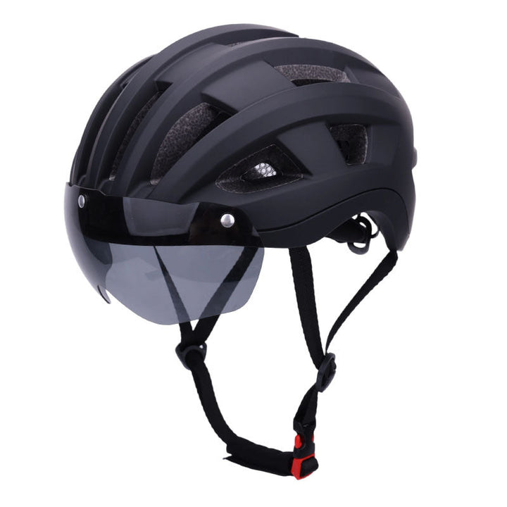 WoAerodynamic Bicycle Helmet with Integrated Visor Kalsten