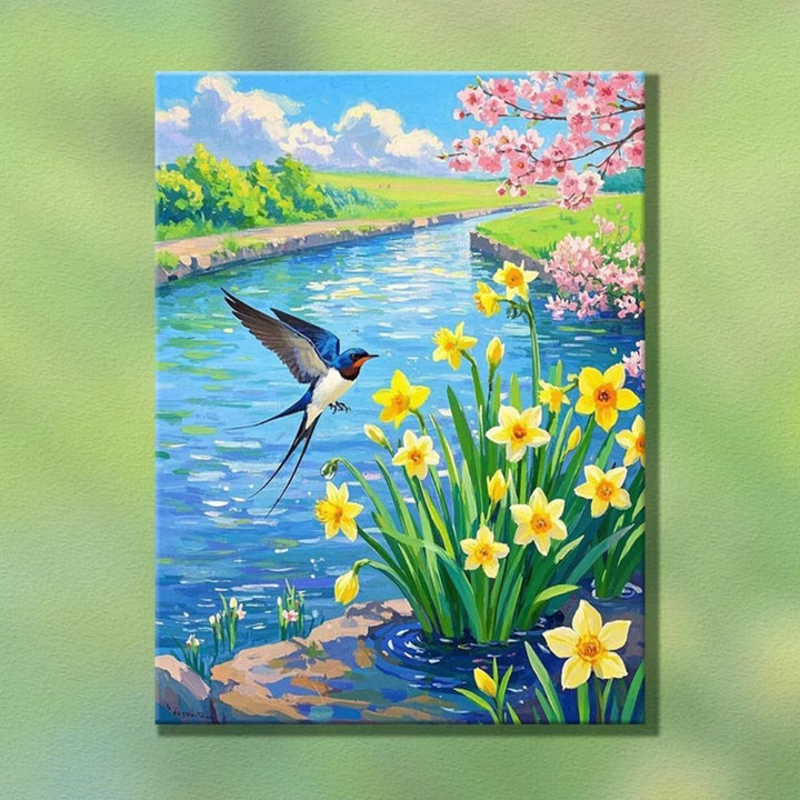 Nature-Inspired Decorative Canvas Art Kalsten