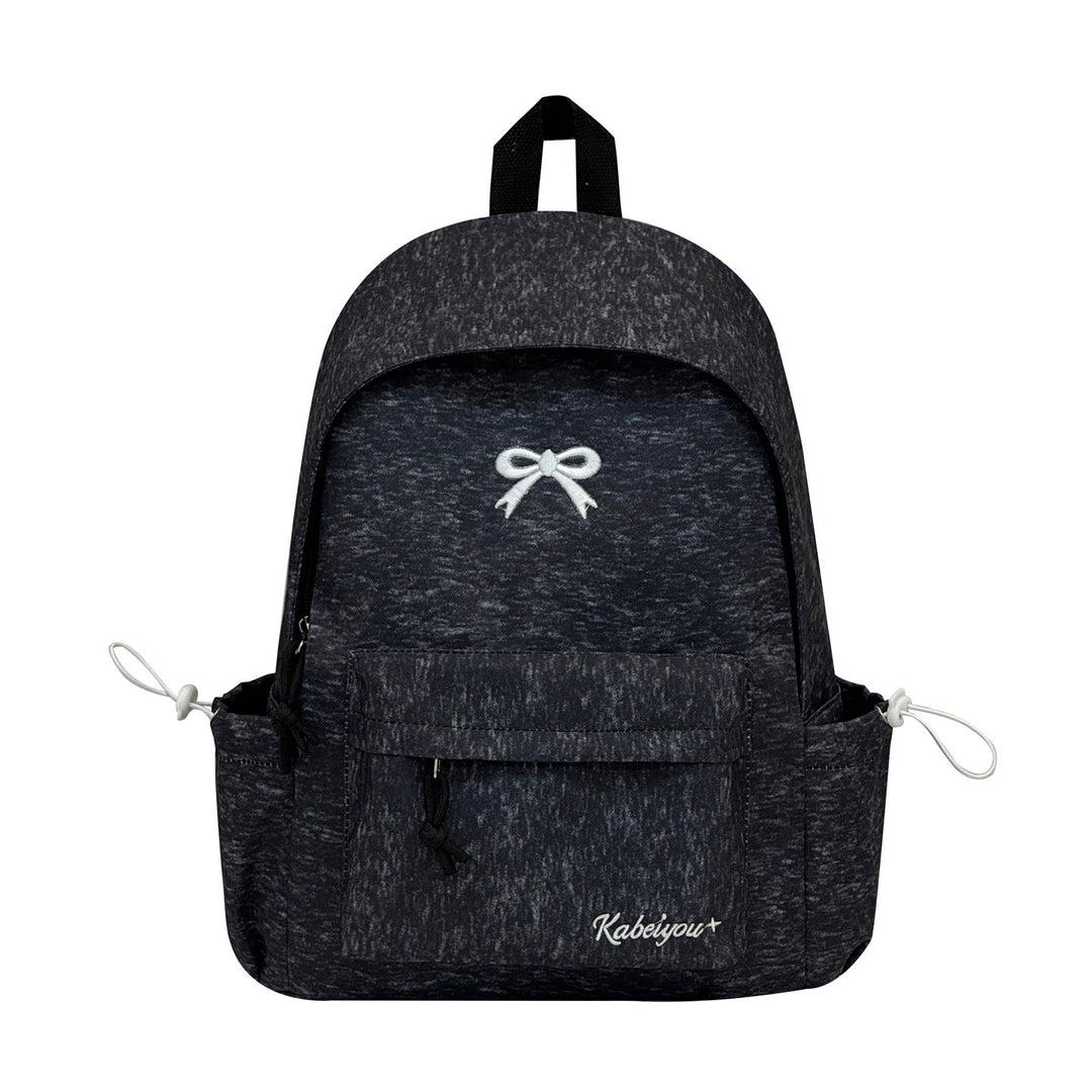 Elegant Bow-Embellished Casual Backpack kalsten