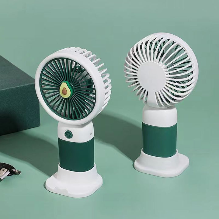 Women's portable USB fan with adjustable tilt angle Kalsten
