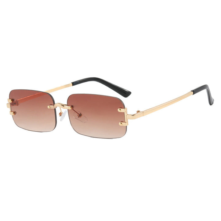 Ladies square sunglasses with high-quality metal frame Kalsten