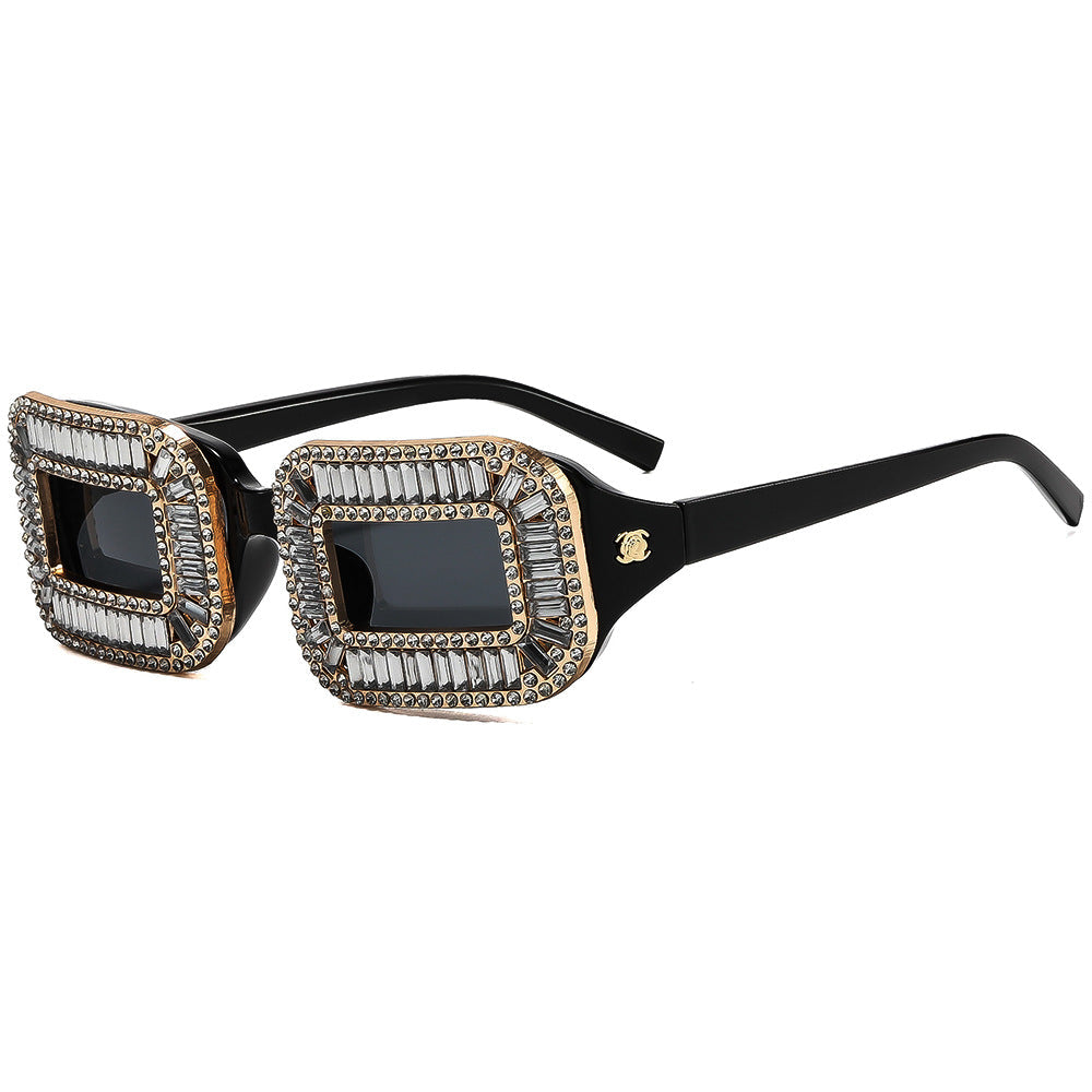 Women's designer sunglasses with extravagant stud embellishments Kalsten