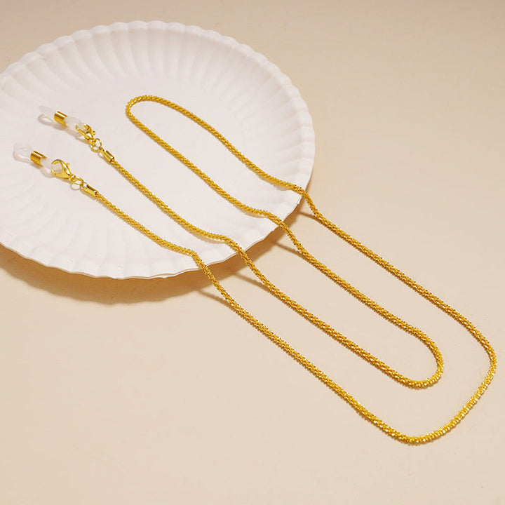 Glittering jewelry chain Kalsten