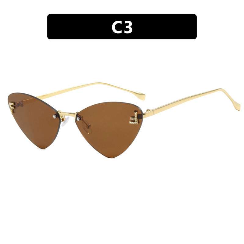 Women's extravagant Cat-Eye sunglasses with sparkling details Kalsten