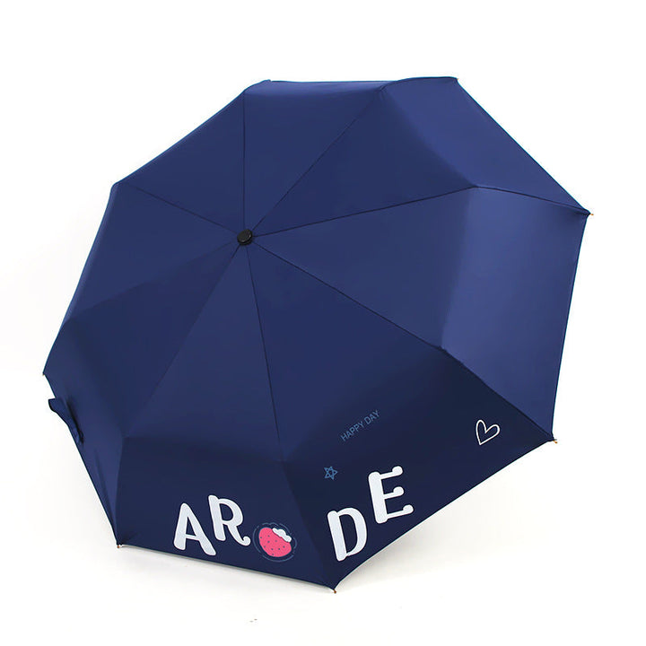Women's Foldable Umbrella with Cheerful Design Kalsten