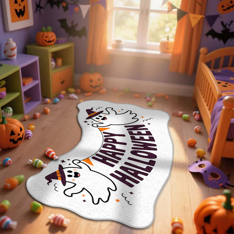 Cute Ghost-Shaped Bath Mat Acalora