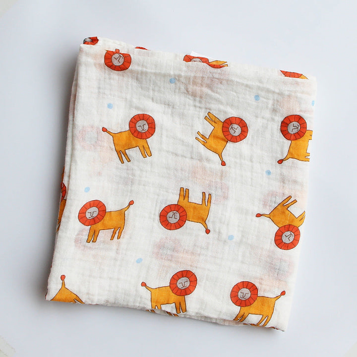 Soft Cotton Muslin Swaddle Blanket kalsten