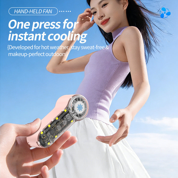 Women Portable High-Speed Hand Fan Kalsten