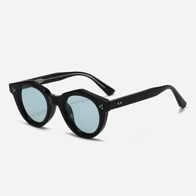 Women Designer Sunglasses with Polygonal Frame and Fashionable Accents Kalsten