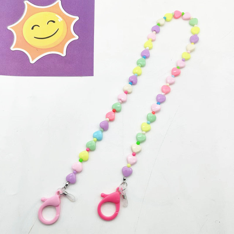 Playful necklace with heart pendants Kalsten
