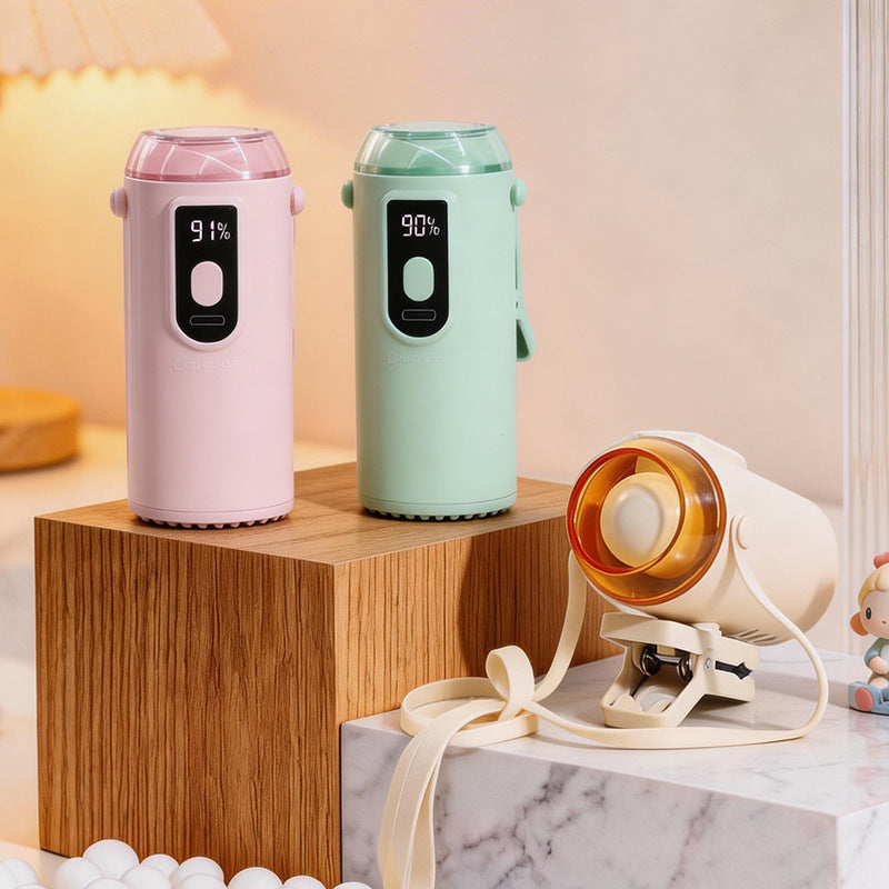 Ladies Portable Mini Hydration Fan with Water Mist Kalsten