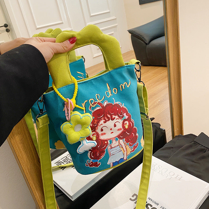 Plush handbag in the cheeky children's motif Kalsten